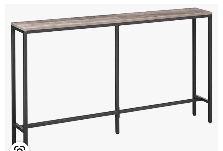 Long thin sofa table