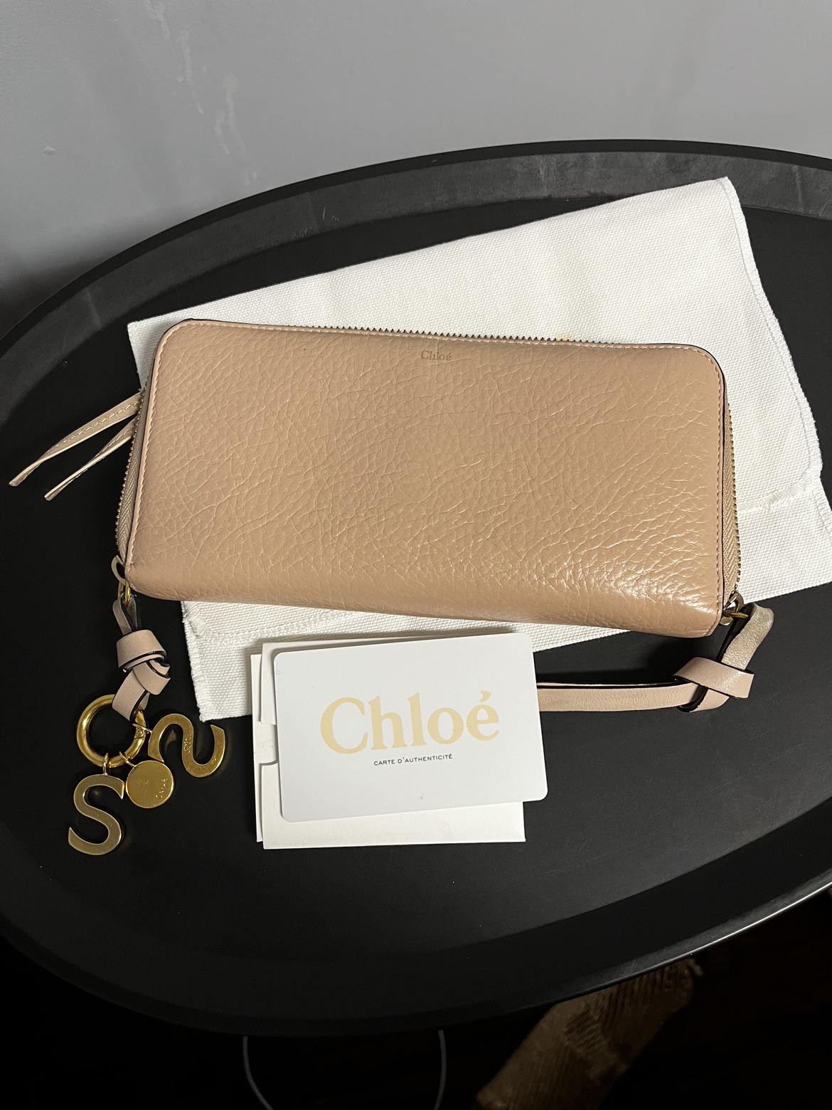 Chloe Long wallet lambskin leather thumbnail