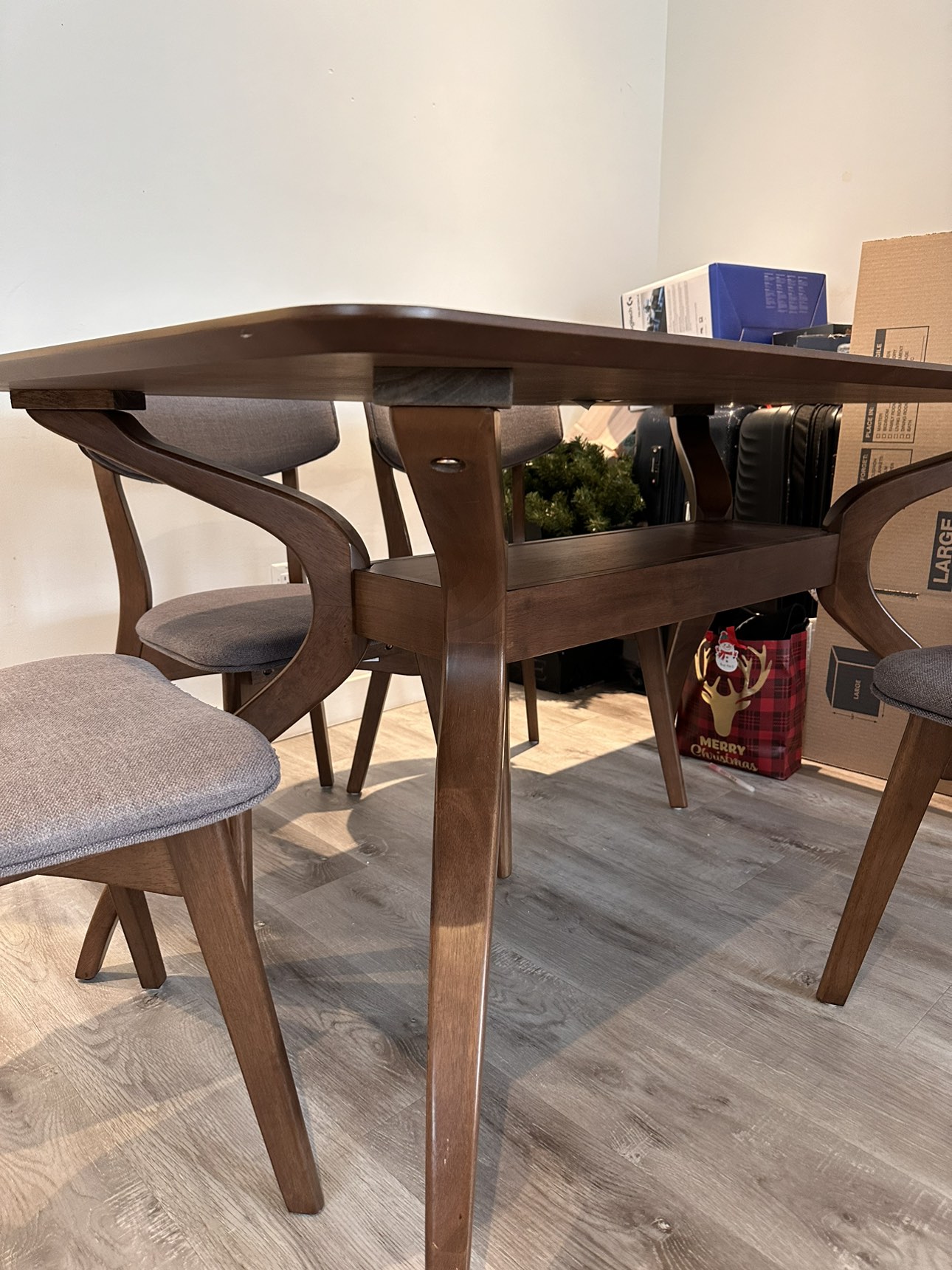 WAYFAIR Dining Set with 3 Chairs - photo 2