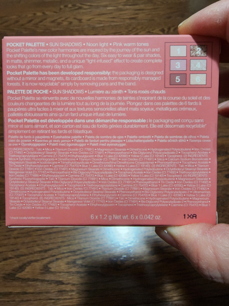 *NEW* SEPHORA Pocket Palette Sun Shadows image indicator(2)