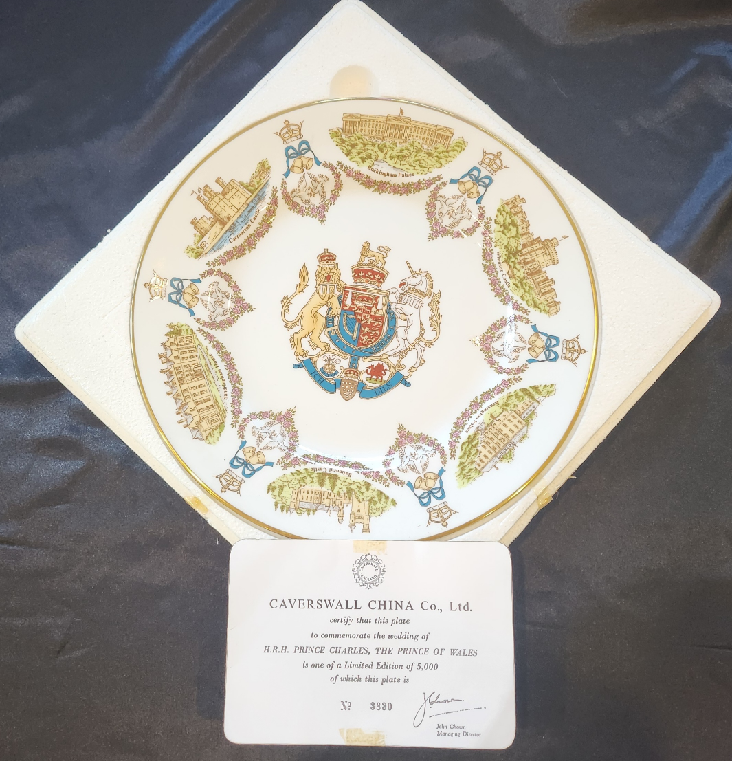 Prince Charles and Lady Diana Plate image indicator(7)