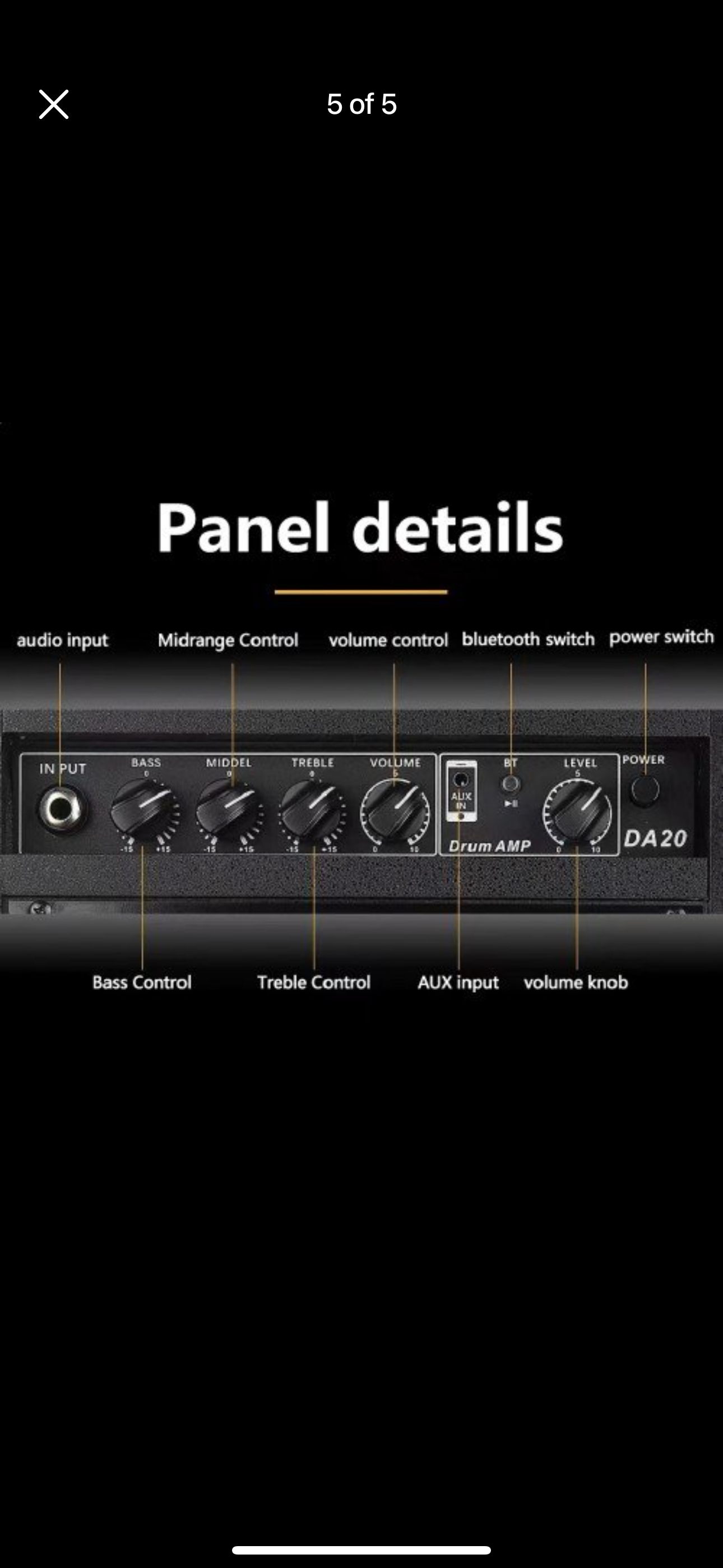 New* DA20 Electric amplifier image indicator(6)
