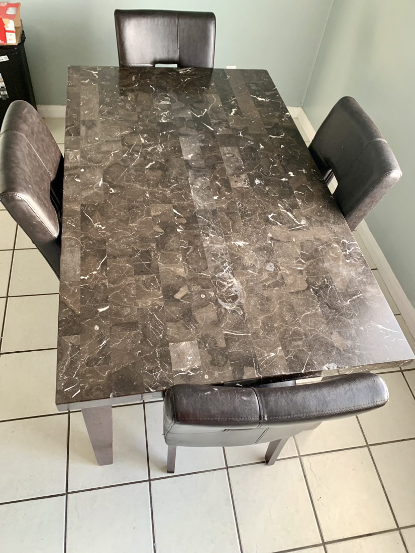 Dining table and chair - photo 3