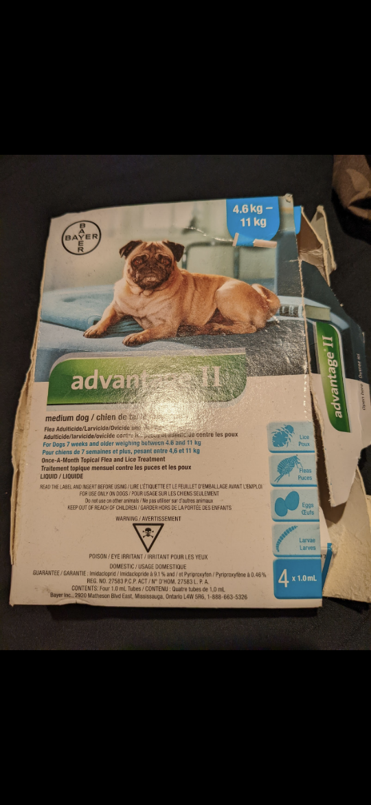 Small to medium Dog Flea Medicine thumbnail