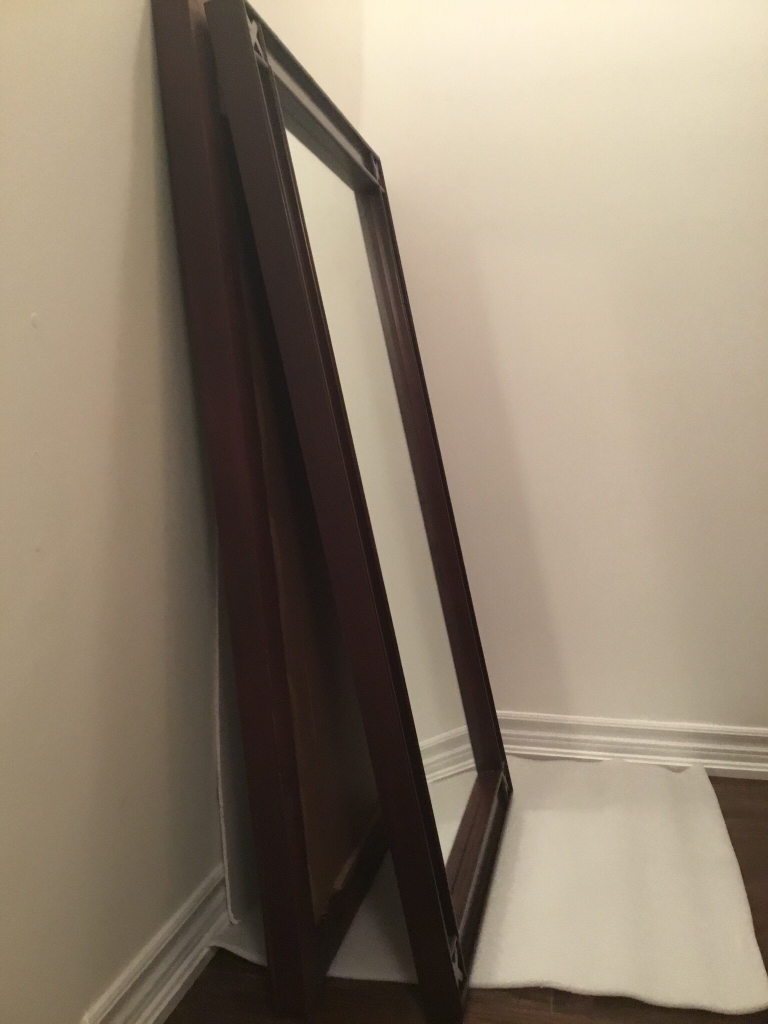 Wood Frame Mirror - photo 4