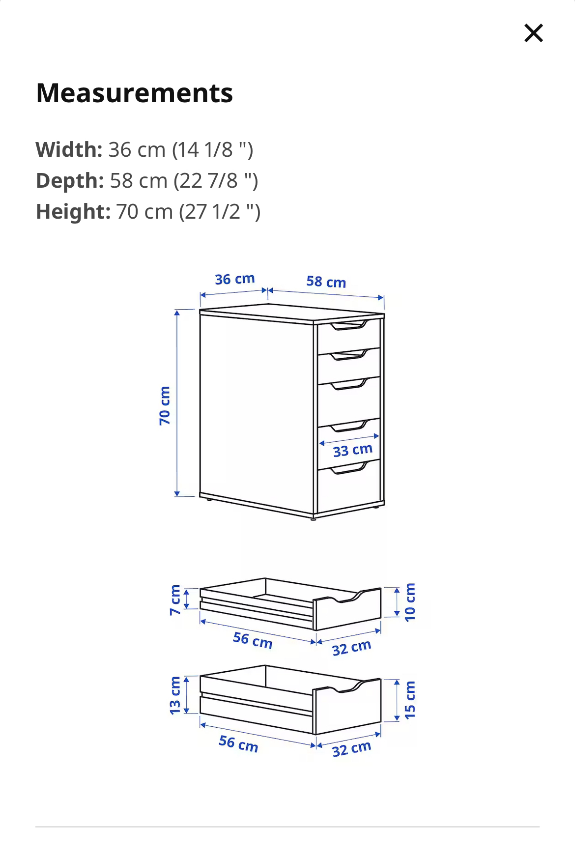 Drawer set that fits under the desk - photo 4