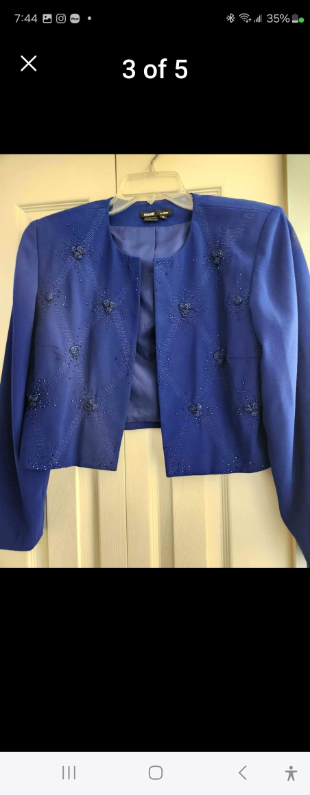 Long Sheath Dress with Jacket - photo 2