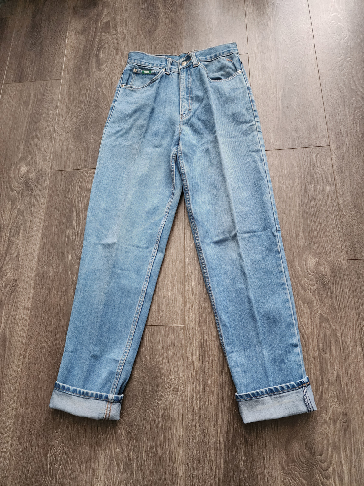 Vintage Puma High Waisted Mom Jeans Size S image indicator(9)