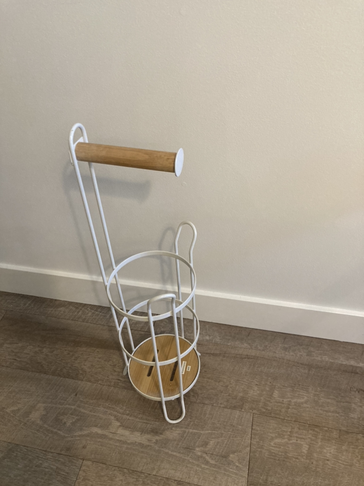 Toilet paper holder for free