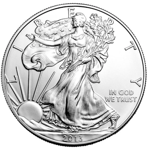 2013 American Eagle sliver coin