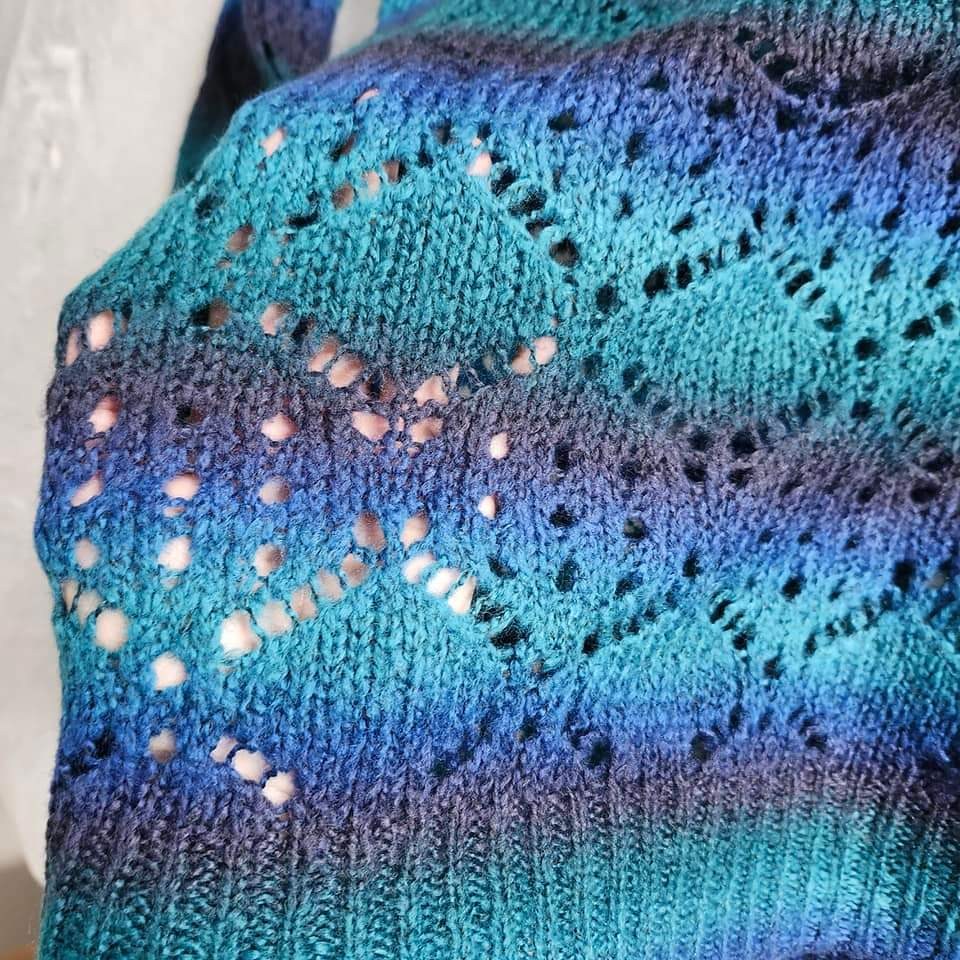 POINT ZERO SWEATER in BLUES & GREENS #S #small. image indicator(4)