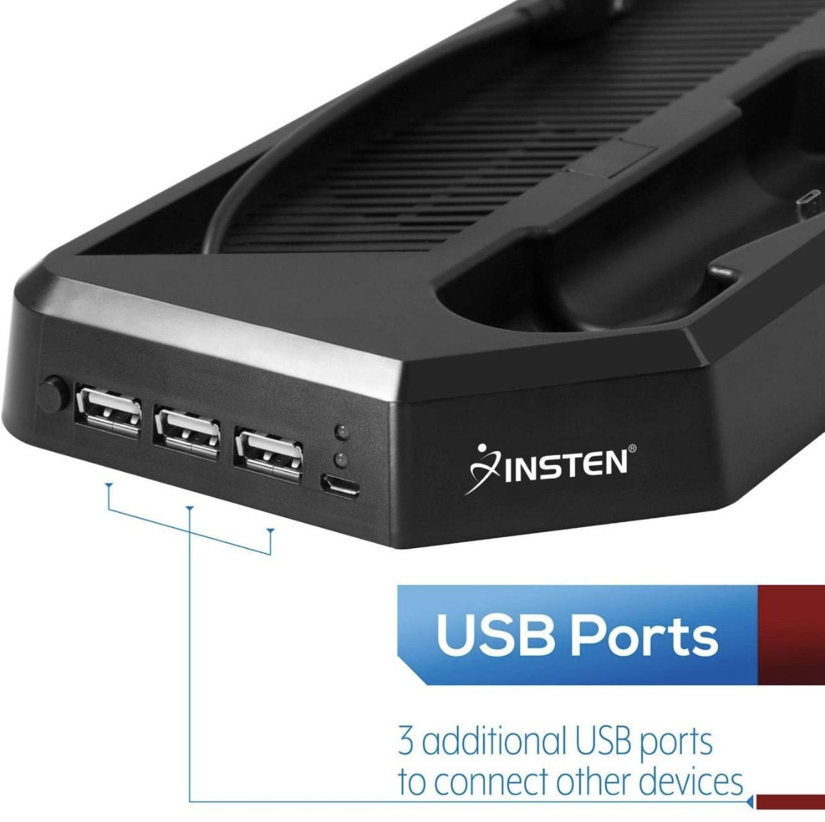 PS4 Pro USB cooling & charging dock image indicator(4)