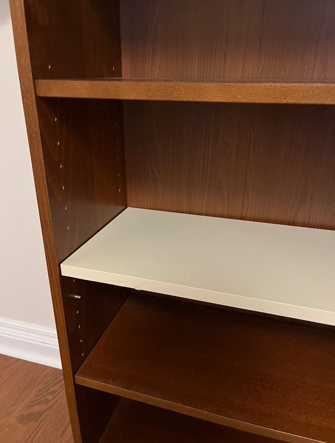 Like new IKEA book shelf with extra level - photo 4