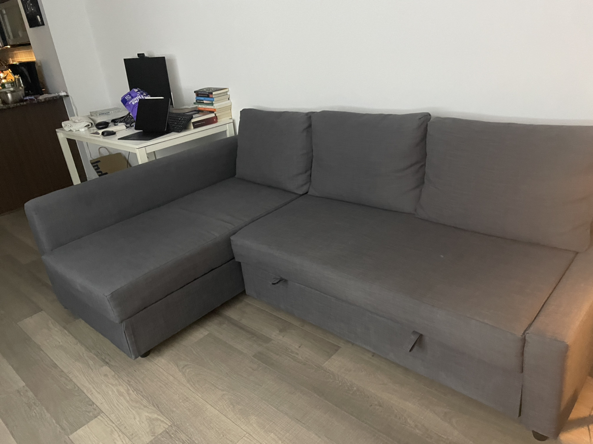 IKEA Sofa (Almost New- Used Occasionally) image indicator(2)