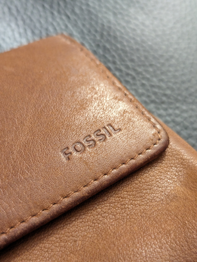 Genuine Leather Fossil Wallet thumbnail