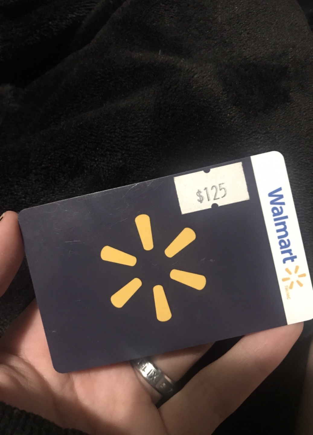 125$ walmart giftcard