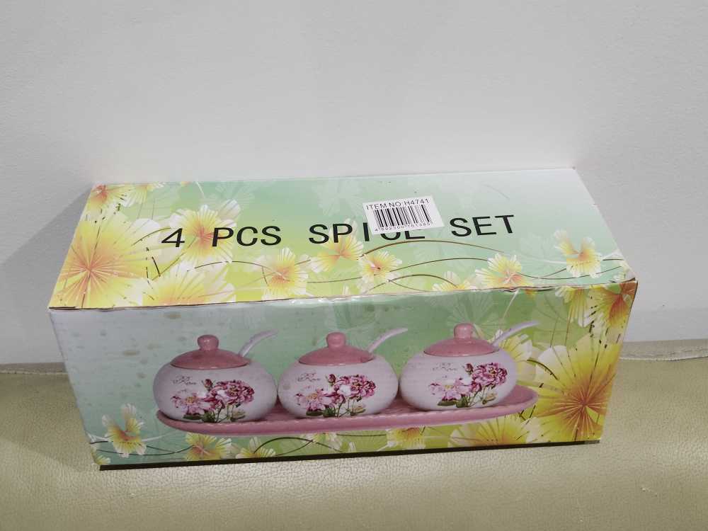 4 pieces spice set