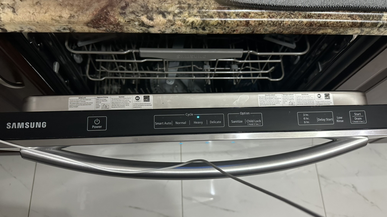 Samsung stainless steel dishwasher image indicator(4)