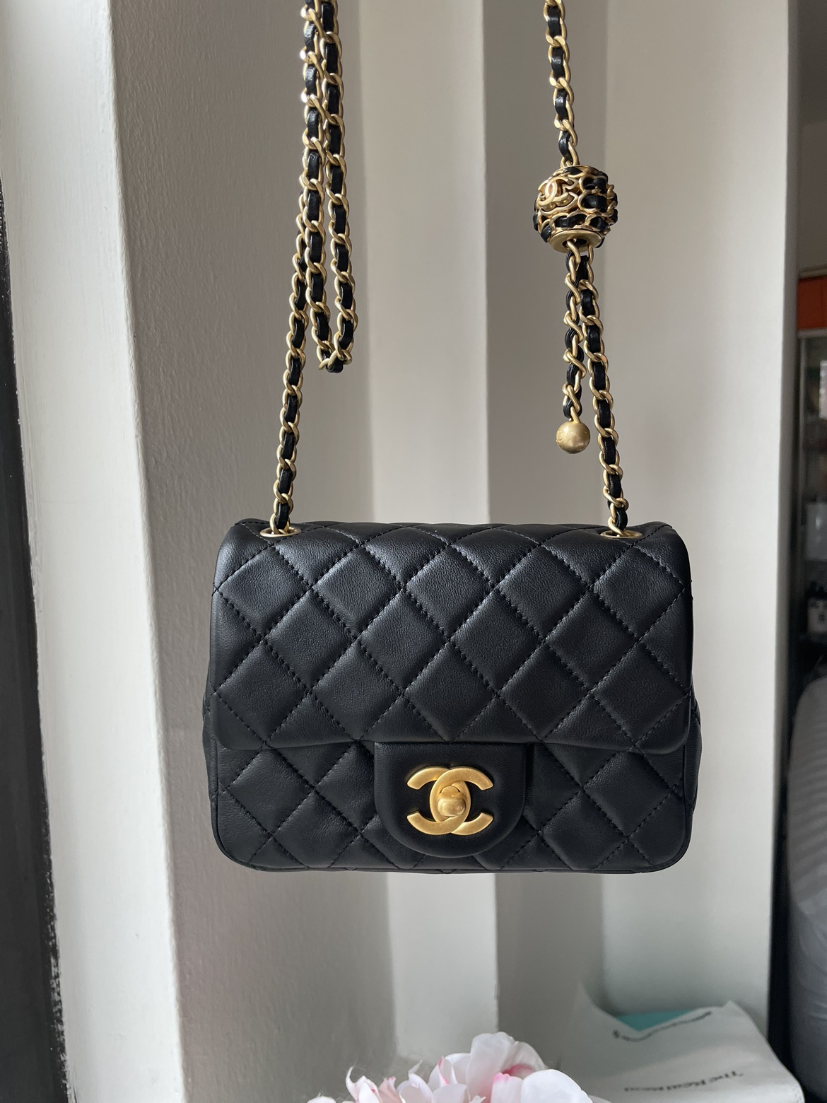 Chanel Pearl crush mini square flap bag - photo 2