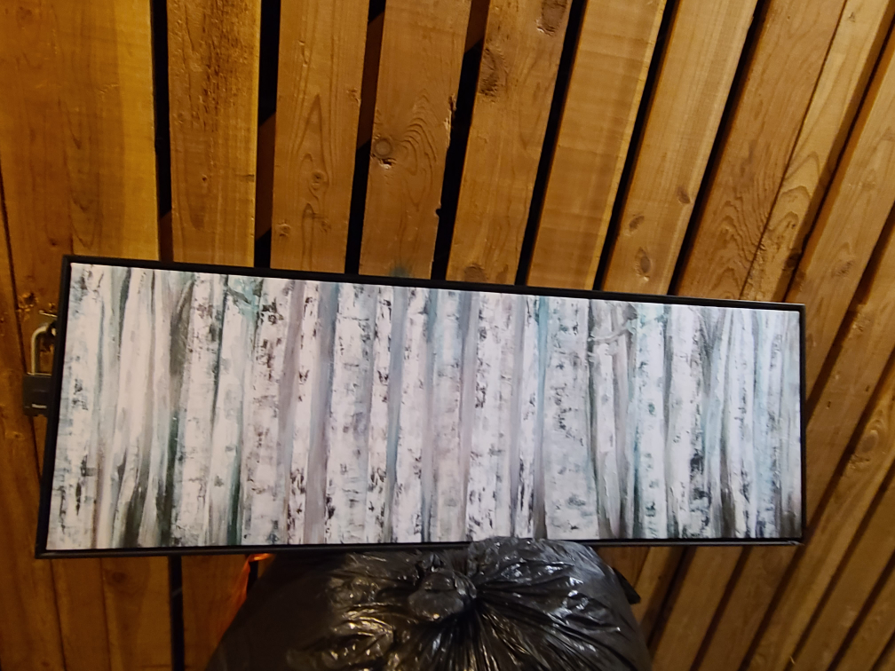 Ikea type artwork in black lightweight frame image indicator(4)