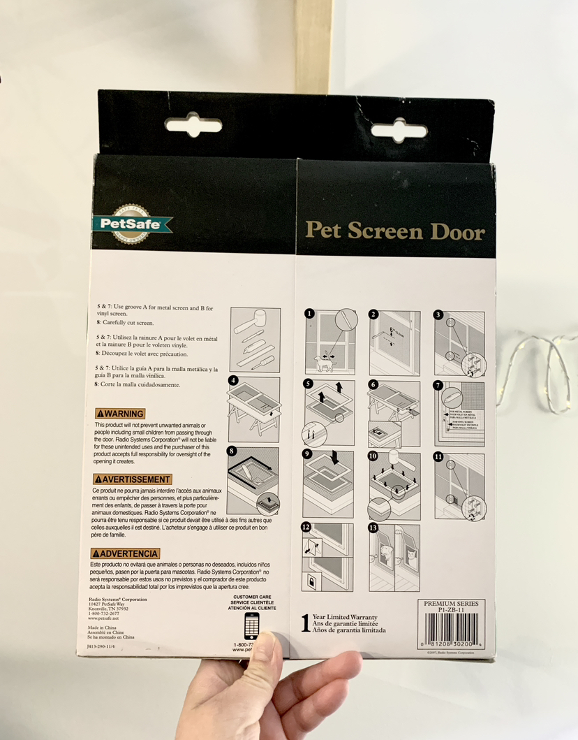 ‼️LOWEST PRICE‼️ pet safe pet screen door image indicator(2)