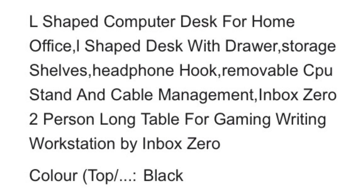 Pending Pick Up - Computer Desk - photo 3