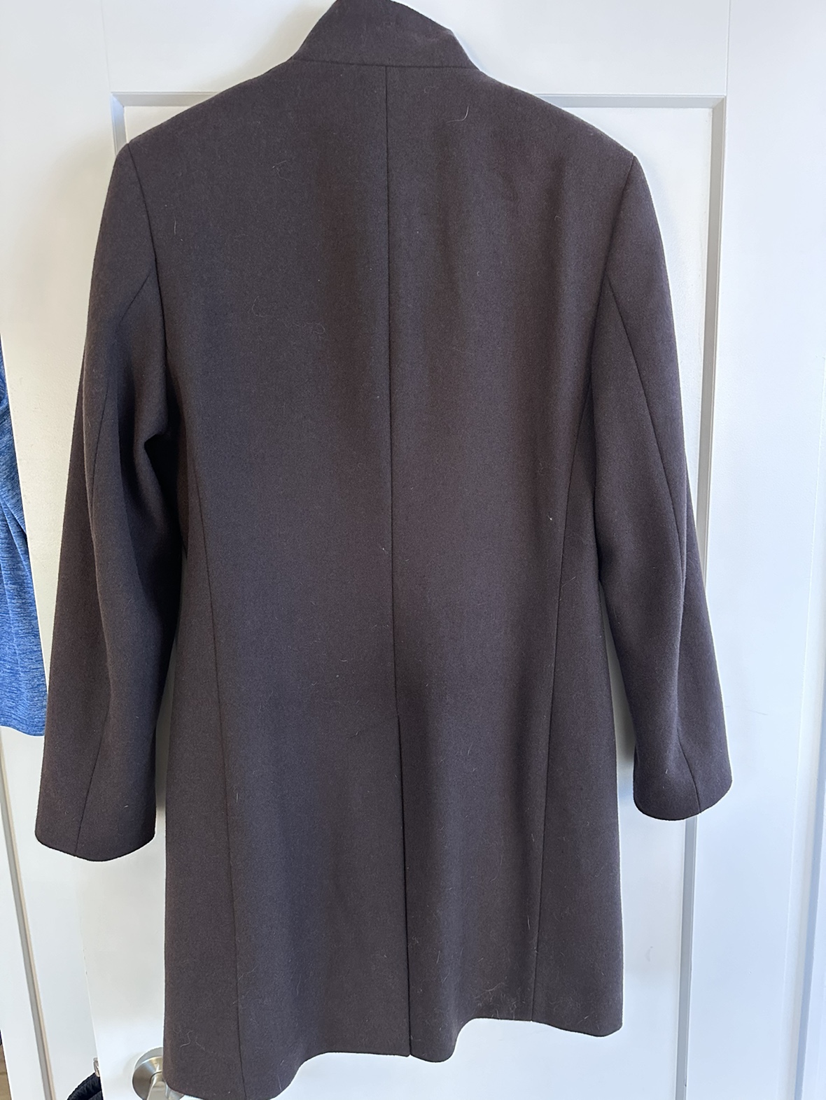 MANGO wool coat chocolate size S - photo 2