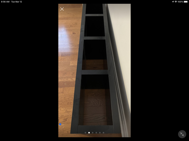 Ikea Lack Book Shelf Storage bench - photo 2