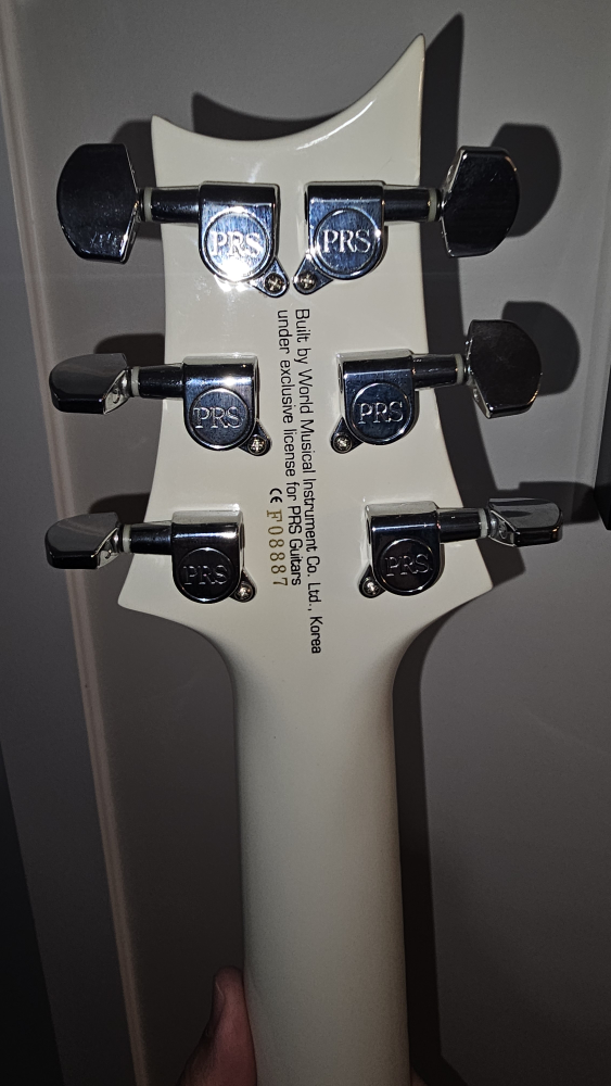 PRS SE EG Antique White Electric Guitar w/ 15W Amp - photo 2