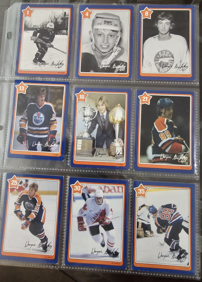 Wayne Gretzky Vintage Hockey Cards - Neilson 1982-1983