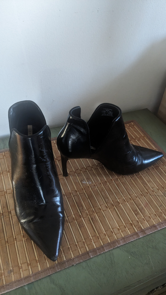 Zara black Boots# freecycle thumbnail