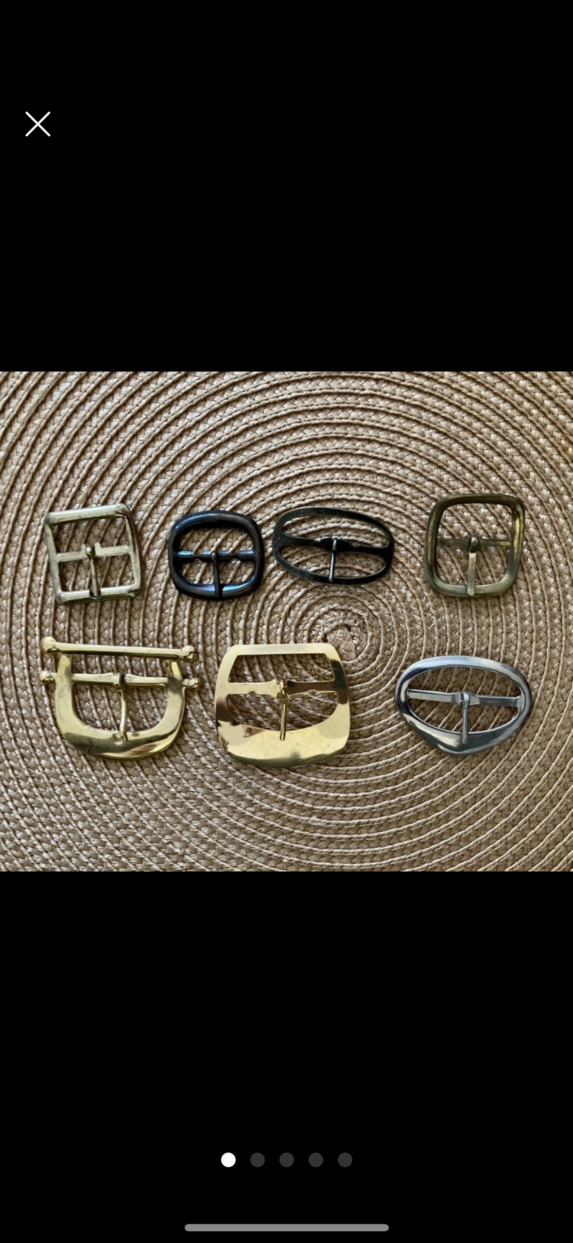Hundreds of belt buckles thumbnail
