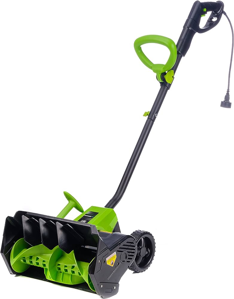 New Earthwise SN70016 Snow Shovel, 16" Corded-430 lbs./Minute