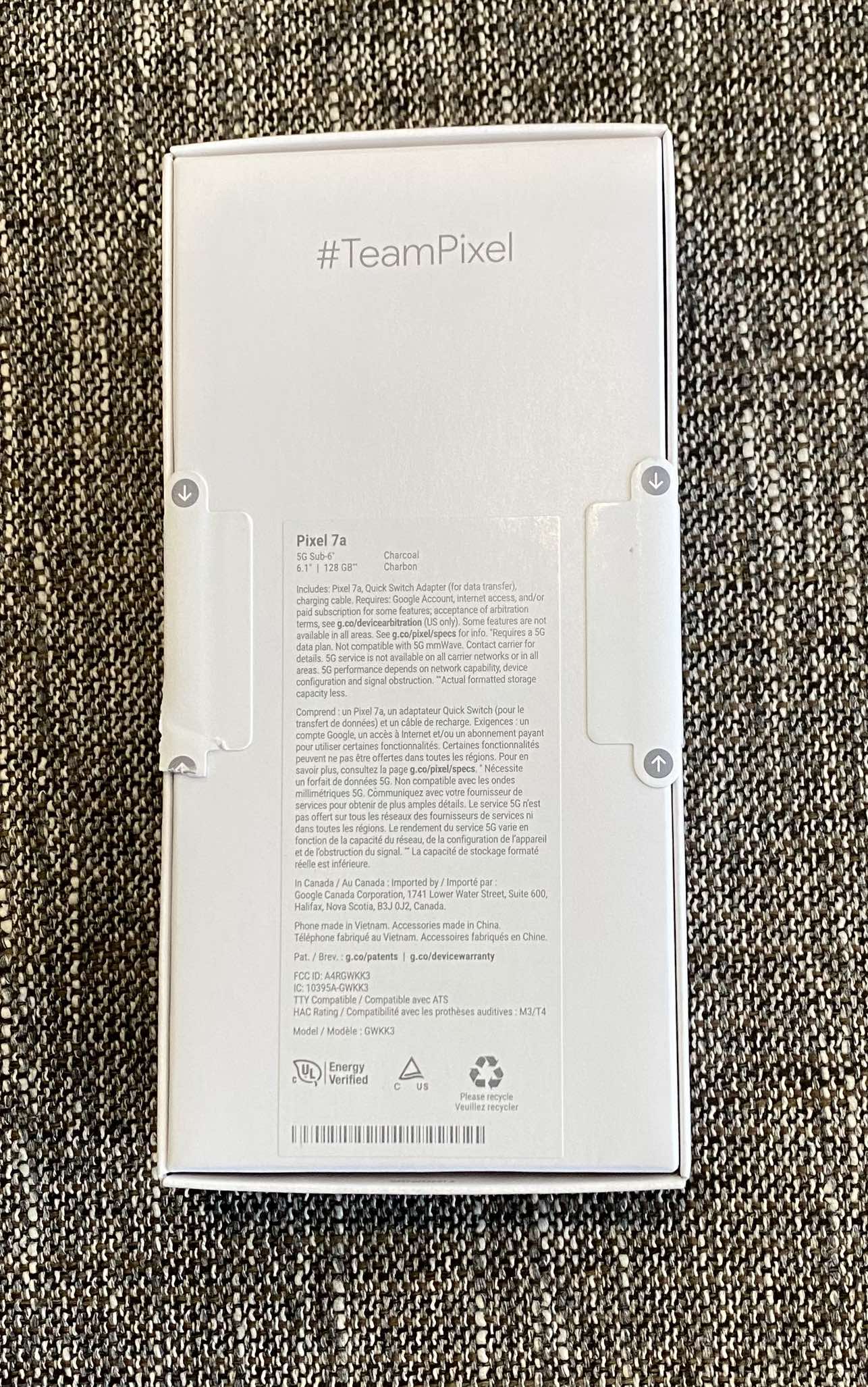 Samsung Pixel 7a - new in box - photo 2