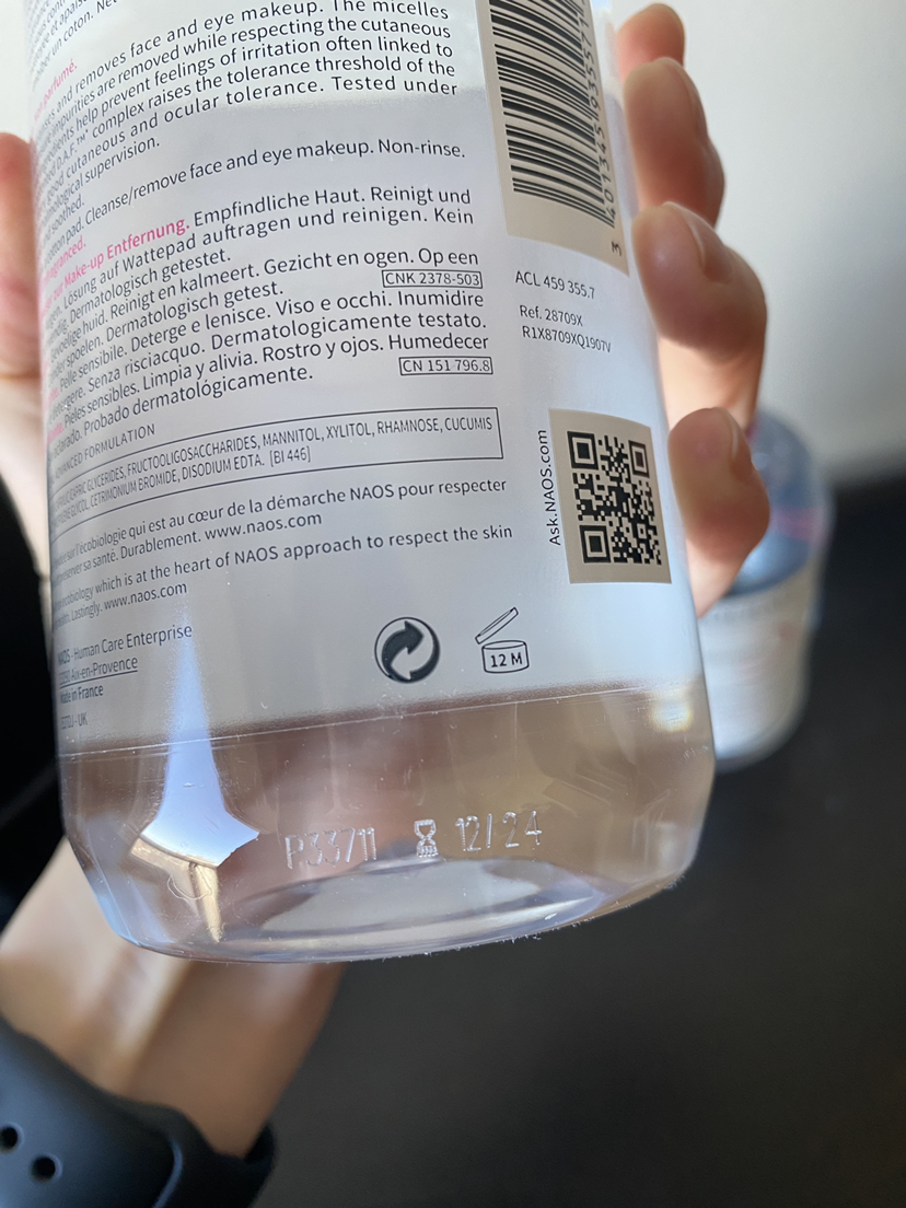 Bioderma Sensibio H2O Micellar Water 500ml image indicator(2)