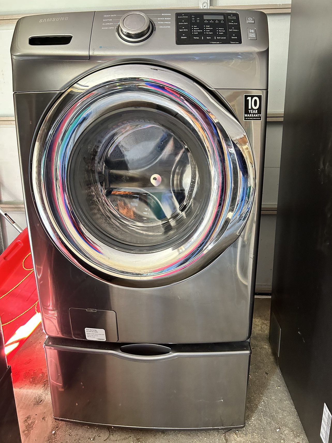 2012 Samsung washer and dryer - photo 2