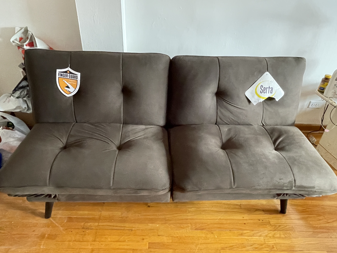 Sofa bed with Charging Station