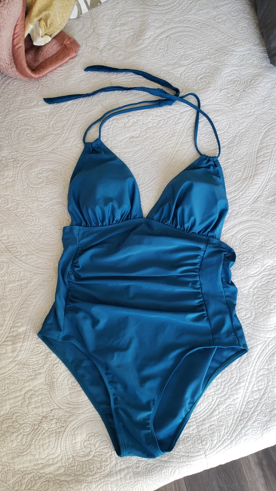 blue outdoor and indoor swimsuit for Sale thumbnail