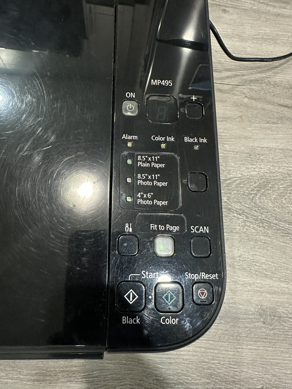 Canon Pixma MP495 Printer image indicator(3)