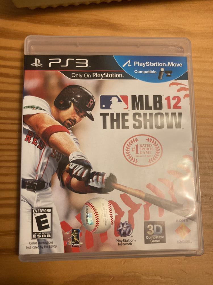 MLB 12 THE SHOW PS3 PlayStation 3