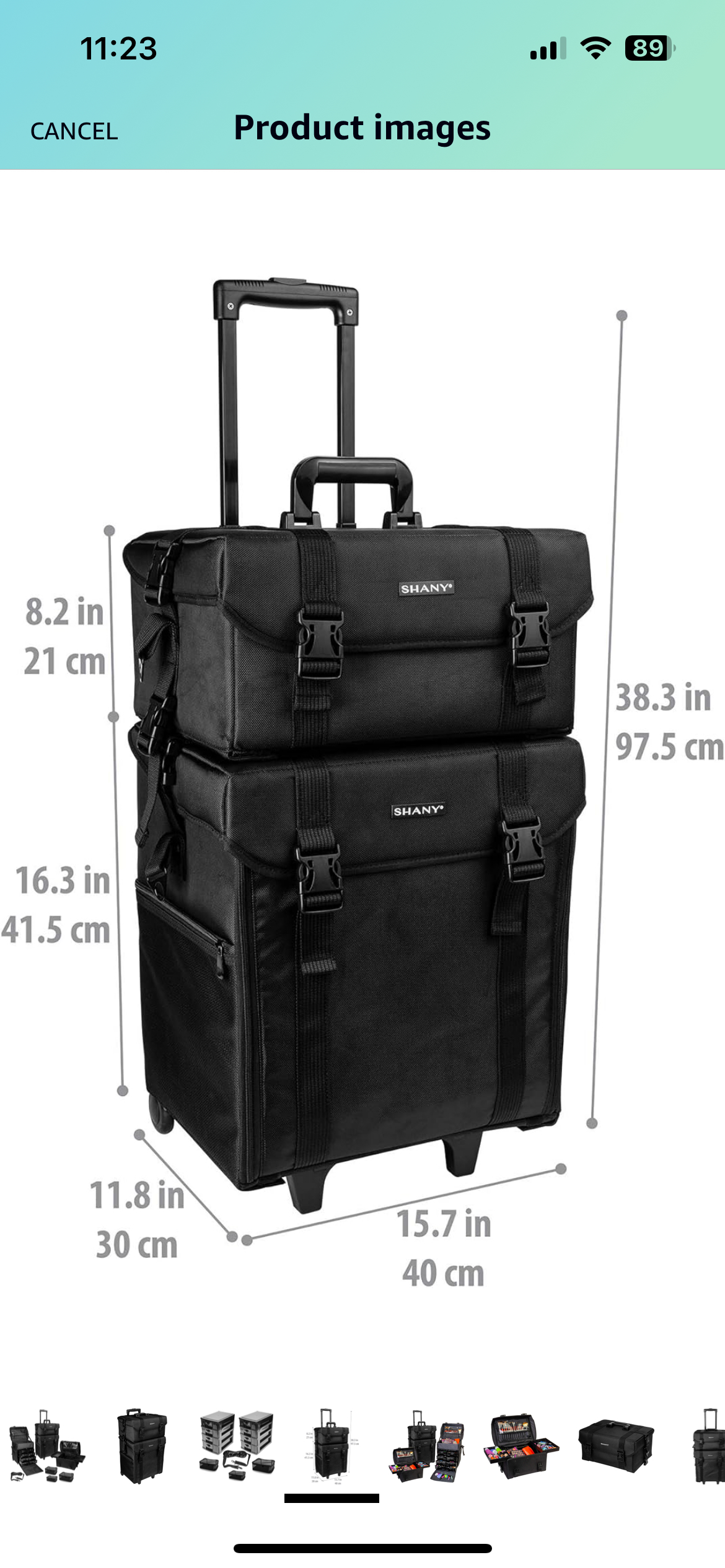 Shany Makeup Artist Travel Cases