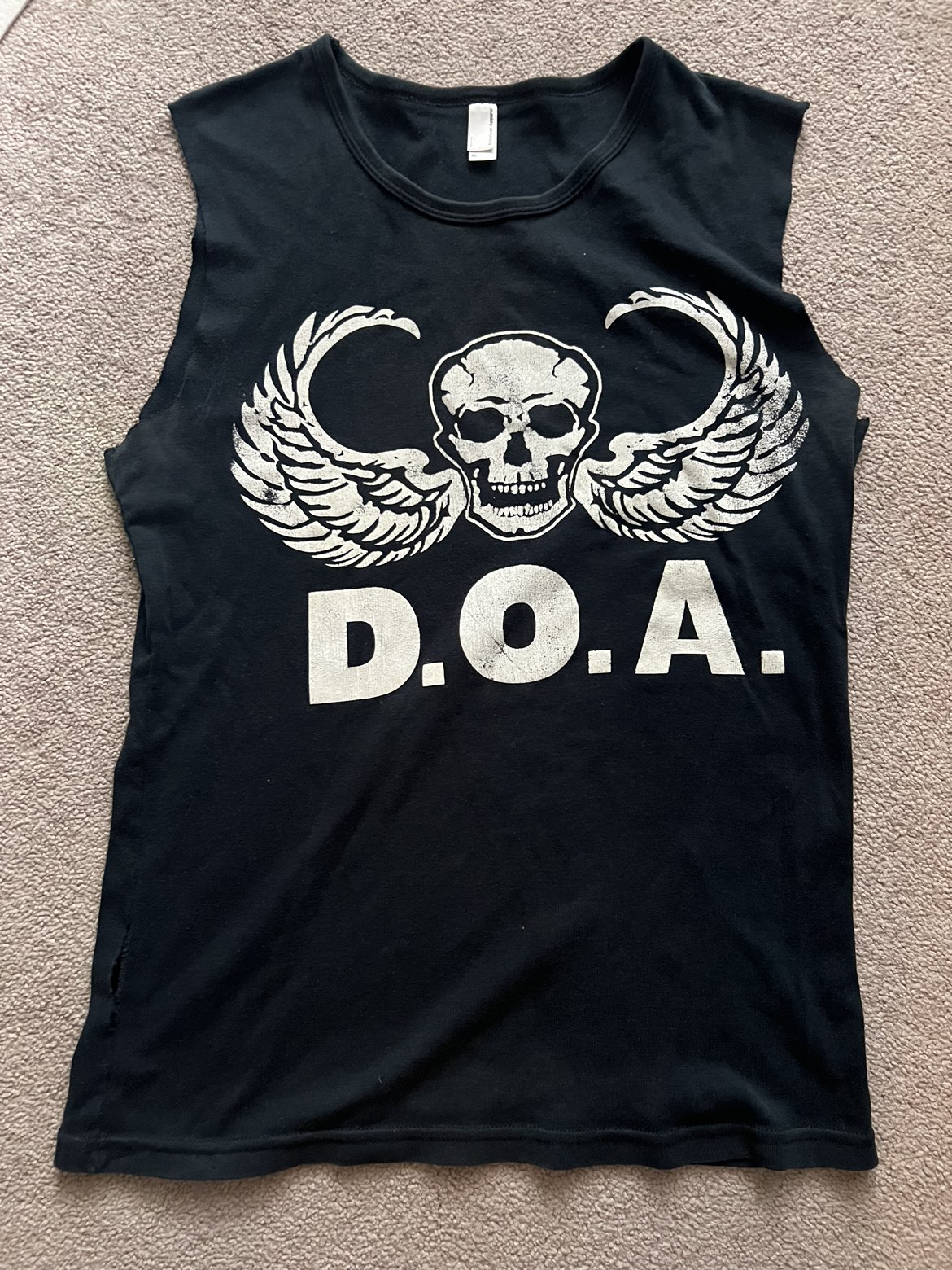 D.O.A. Punk shirt XL (fits like small) thumbnail