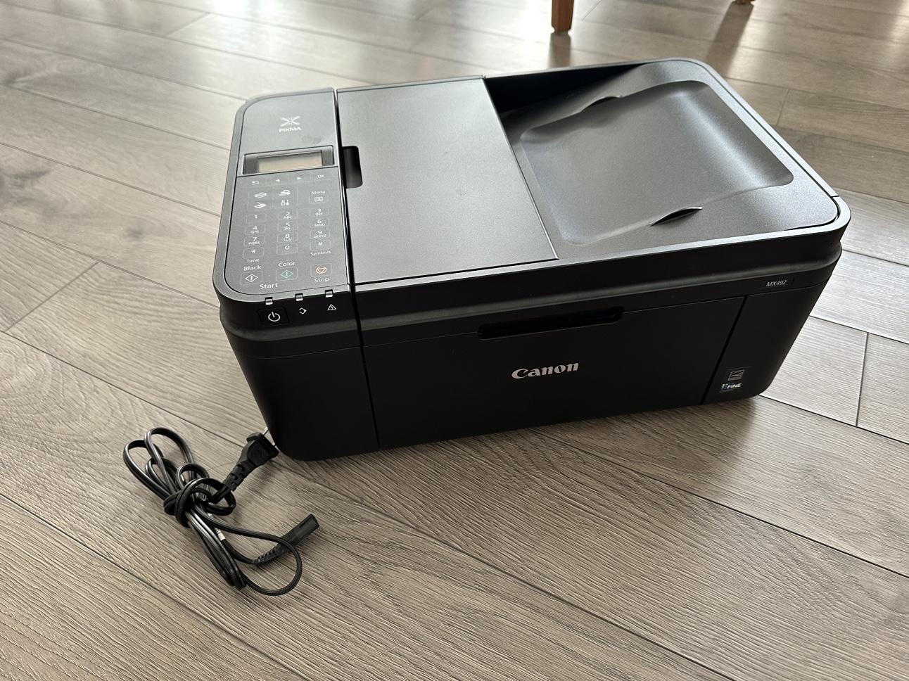 Canon pixma - free working fax printer scanner #freecycle