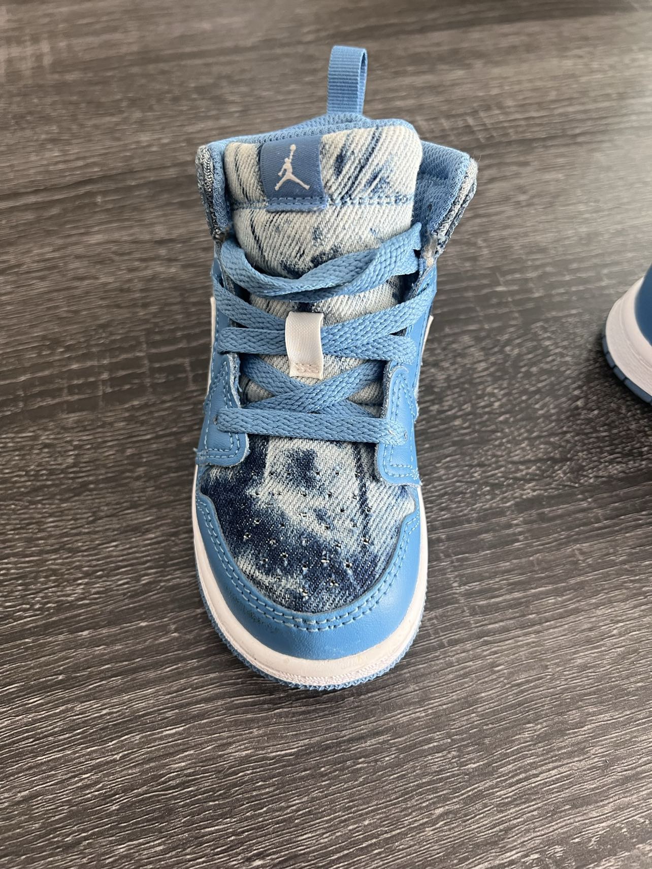 Nike Air Jordan Retro 1 Mid TD Washed Denim Blue DM8950-400 - photo 4