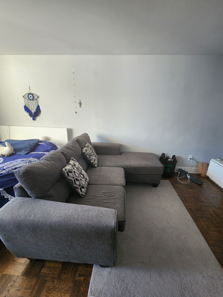 NEEDS TO GO THIS WEEK+ sectional L-shape sofa from THE BRICK