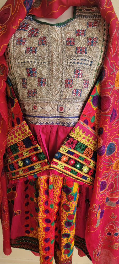 Afghan Tradional 3 Pieces Dress image indicator(7)