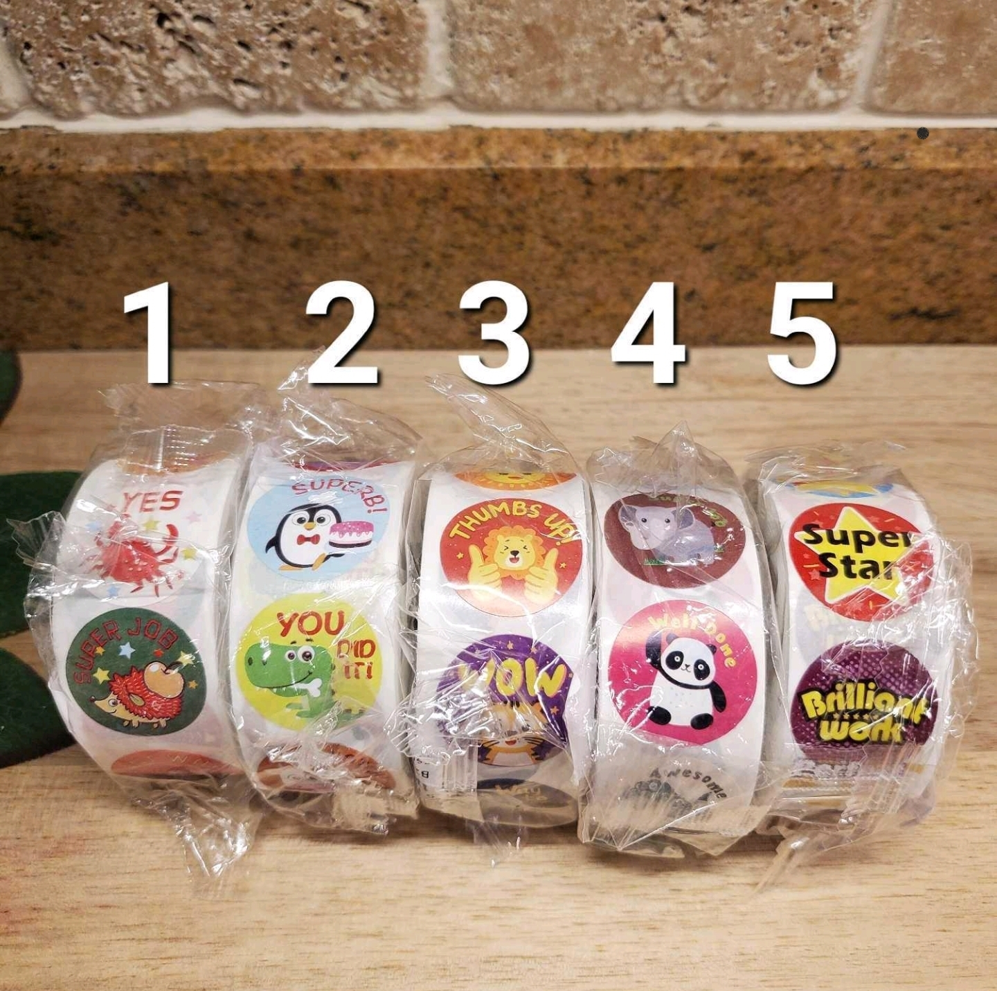 Teacher Sticker Rolls - $5 each thumbnail