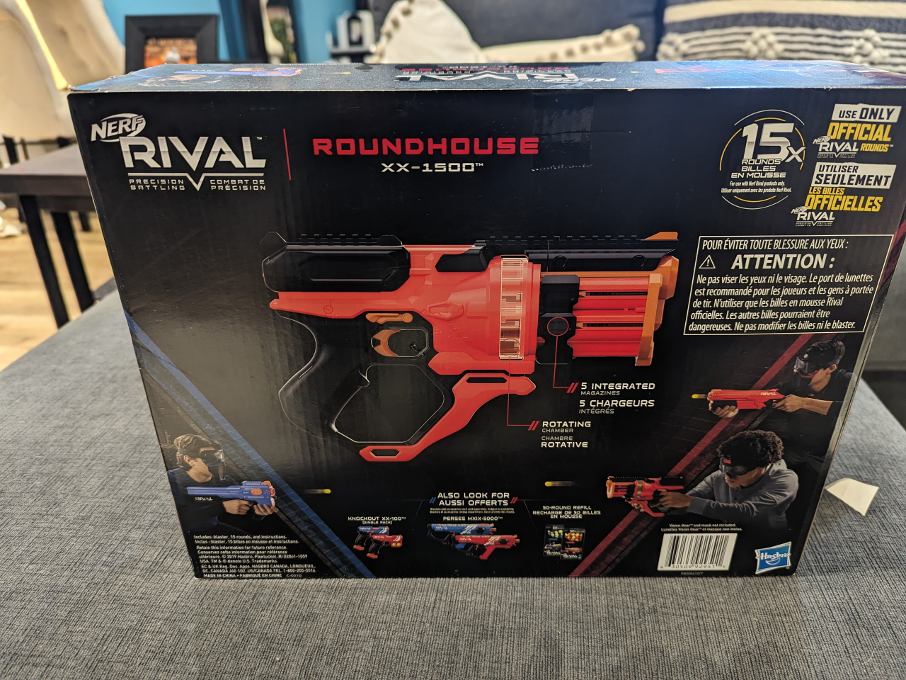 NERF Rival Roundhouse XX-1500 - BNIB image indicator(2)
