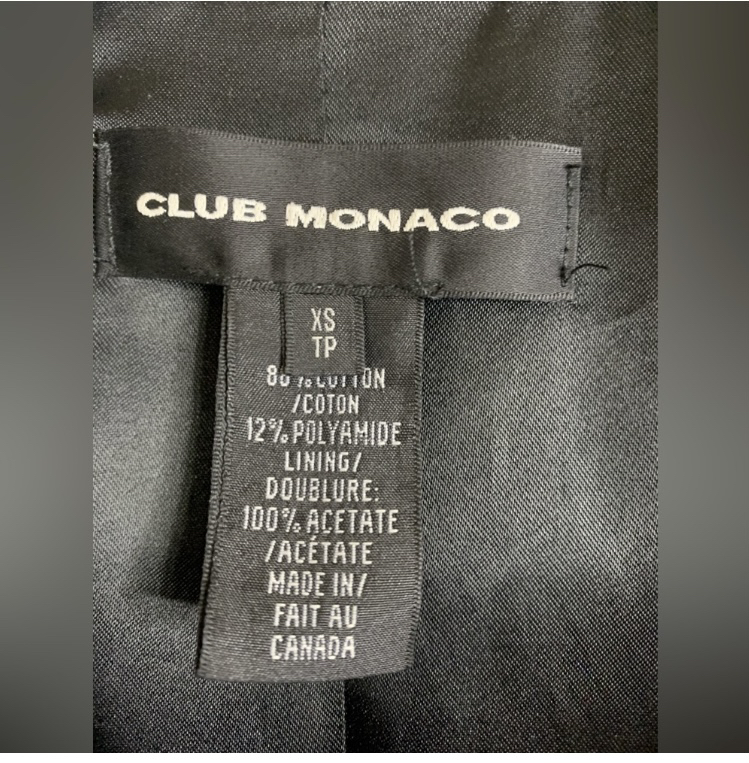 Club Monaco Trench Coat image indicator(8)
