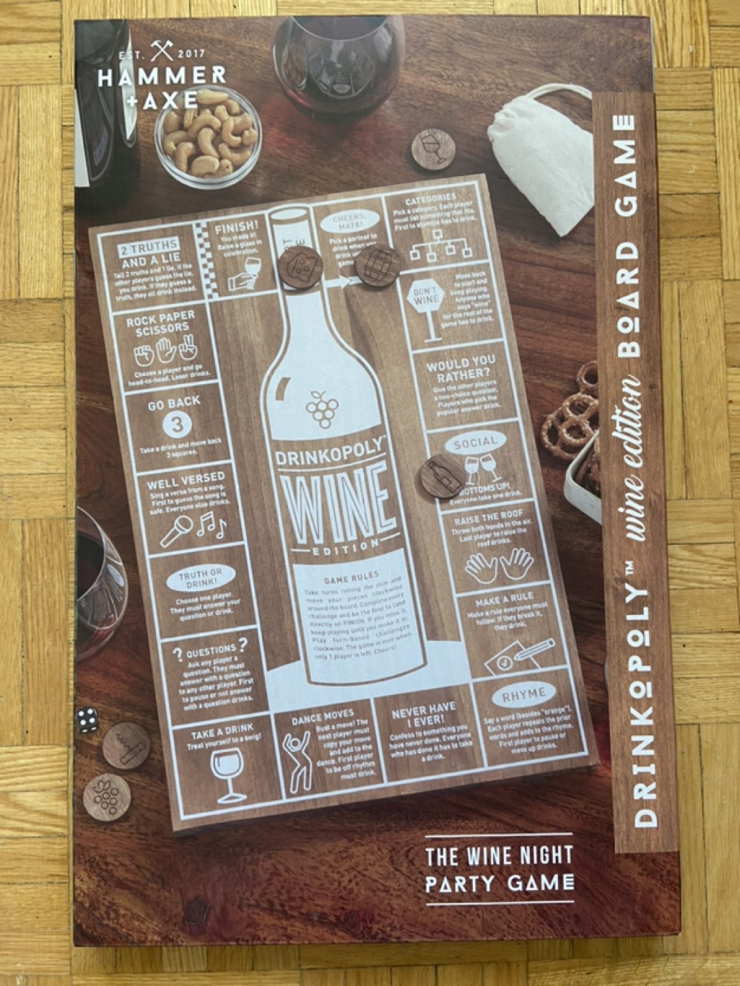🥕 #FREECYCLE - Drinkopoly Wine Game - Brand New! thumbnail